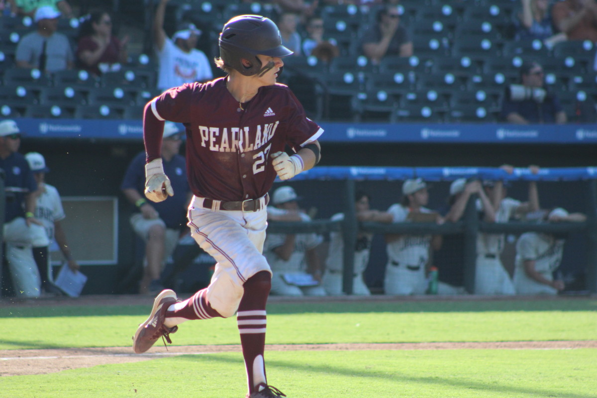 Pearland Flower Mound 6A UIL state championship Texas baseball playoffs 061023 Andrew McCulloch 210